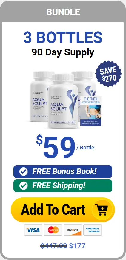 aquasculpt buy 3 bottle